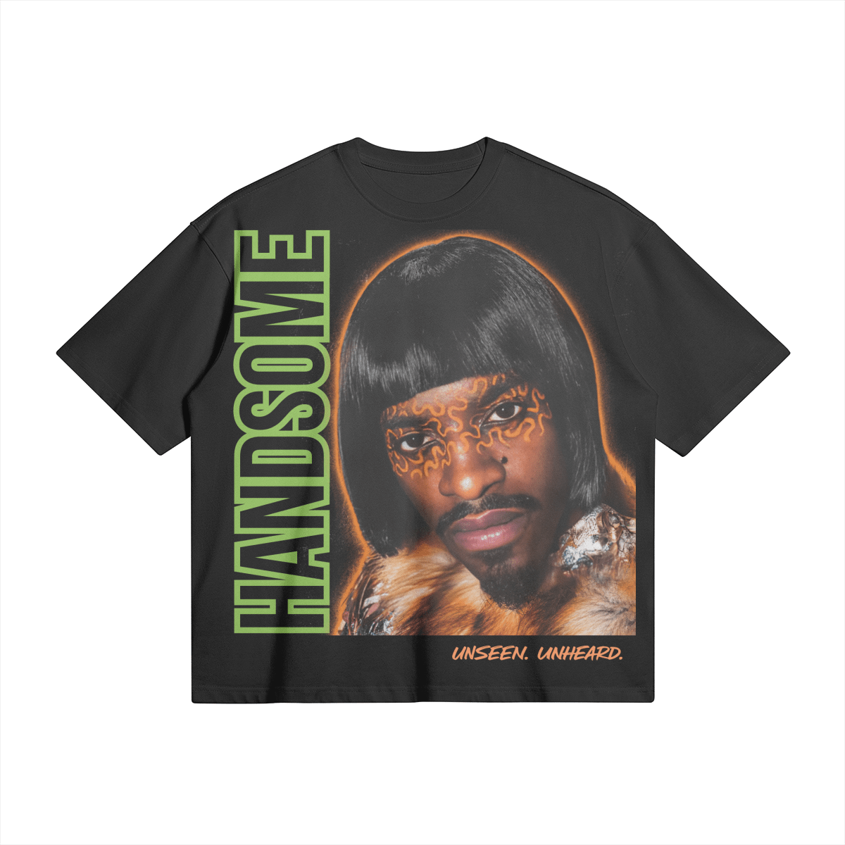 HANDSOME DRE BOXY TEE - UNSEEN. UNHEARD.
