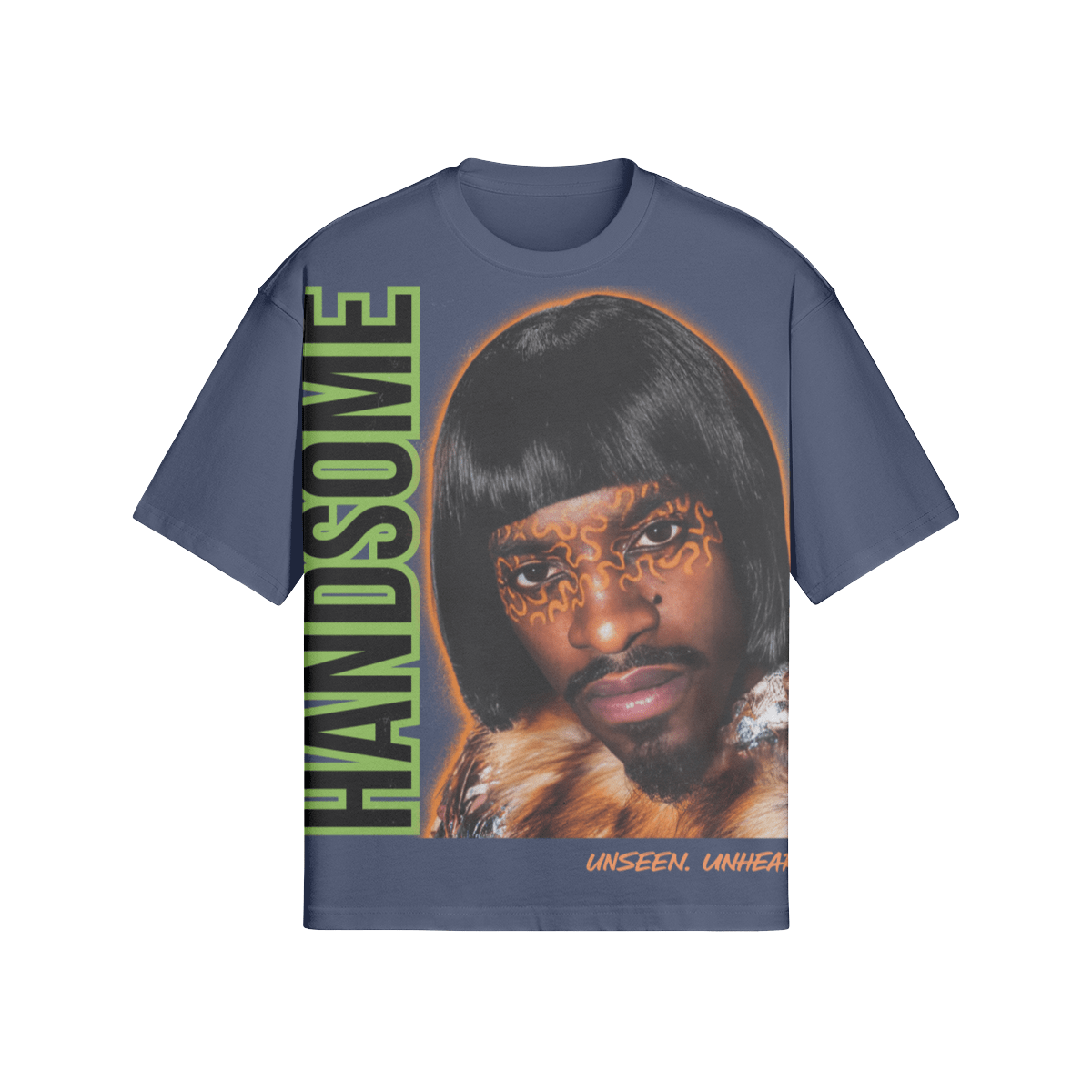 HANDSOME DRE BOXY TEE - UNSEEN. UNHEARD.