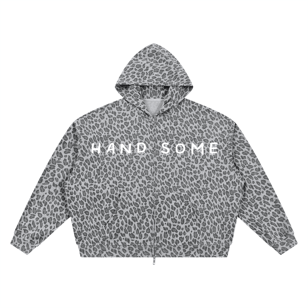 HANDSOME LEOPARD PRINT HOODIE - UNSEEN. UNHEARD.
