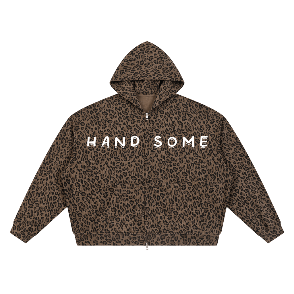 HANDSOME LEOPARD PRINT HOODIE - UNSEEN. UNHEARD.