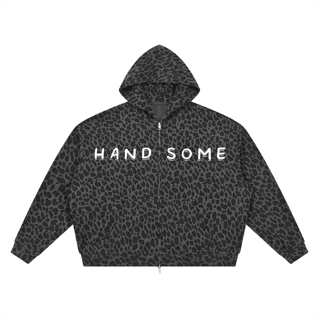 HANDSOME LEOPARD PRINT HOODIE - UNSEEN. UNHEARD.
