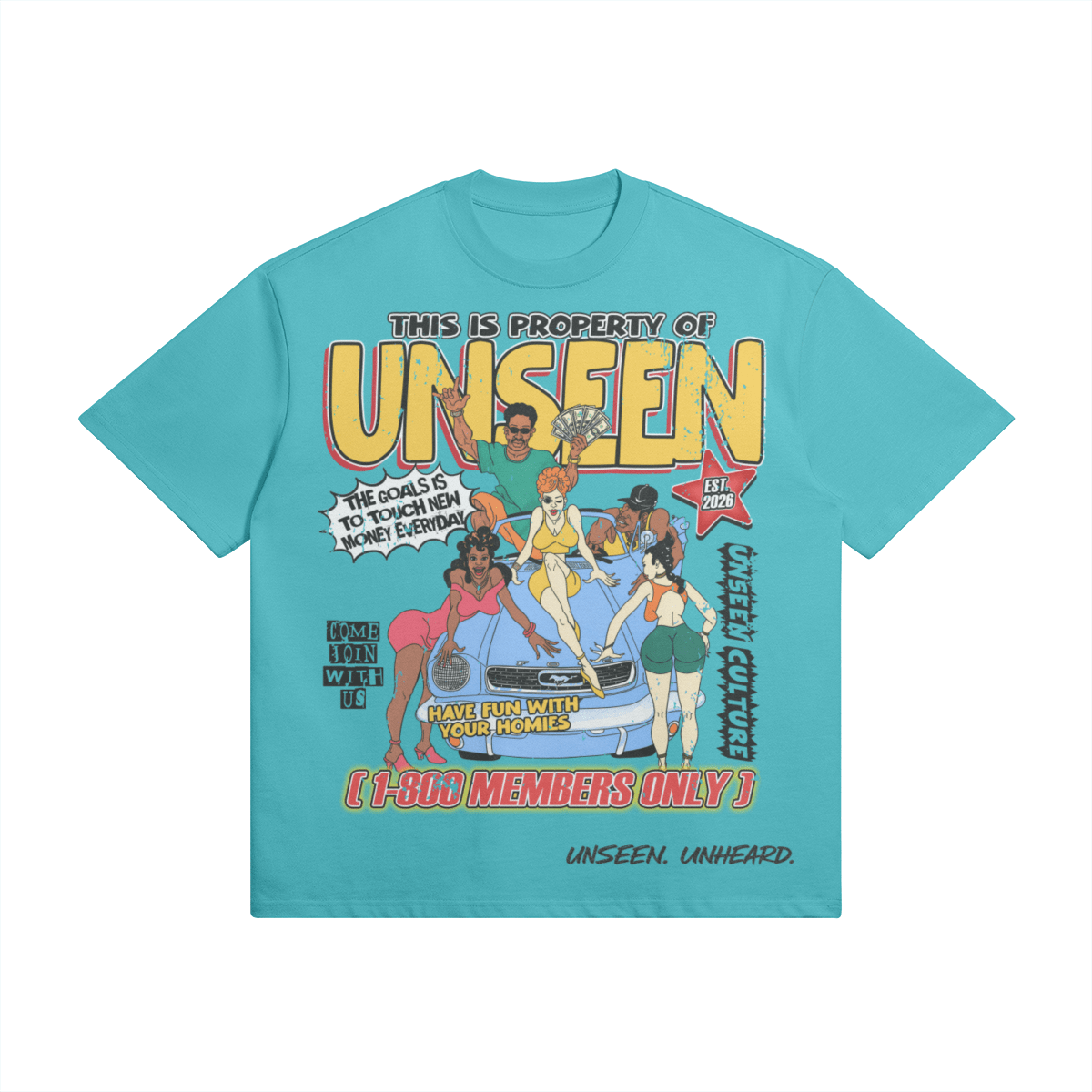 HAVE FUN OVERSIZED. - UNSEEN. UNHEARD.