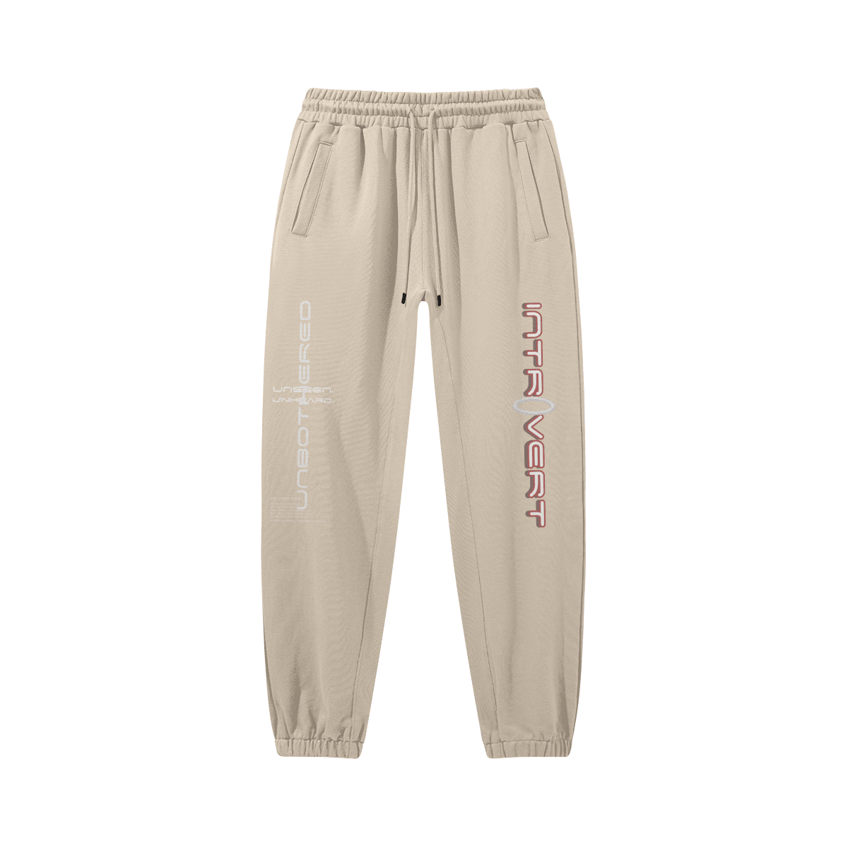 INTROVERT BAGGY SWEATS. - UNSEEN. UNHEARD.