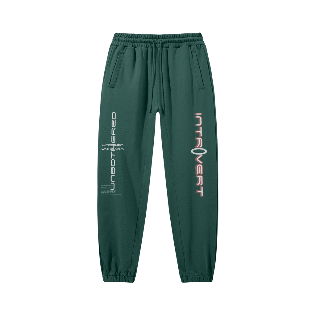 INTROVERT BAGGY SWEATS. - UNSEEN. UNHEARD.