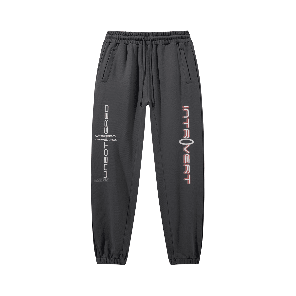 INTROVERT BAGGY SWEATS. - UNSEEN. UNHEARD.