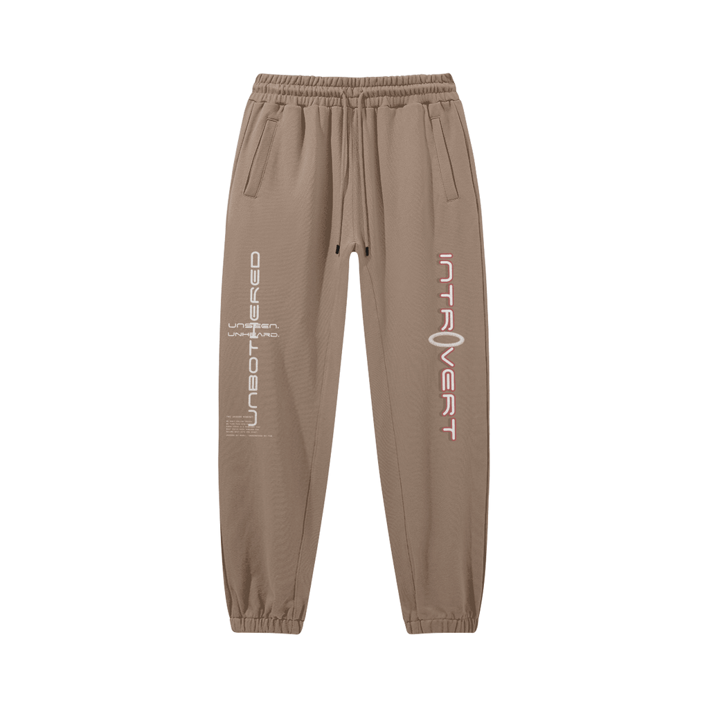 INTROVERT BAGGY SWEATS. - UNSEEN. UNHEARD.