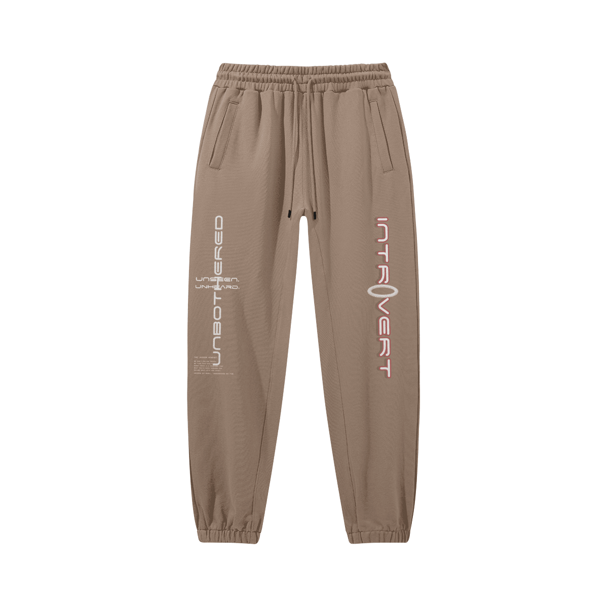 INTROVERT BAGGY SWEATS. - UNSEEN. UNHEARD.