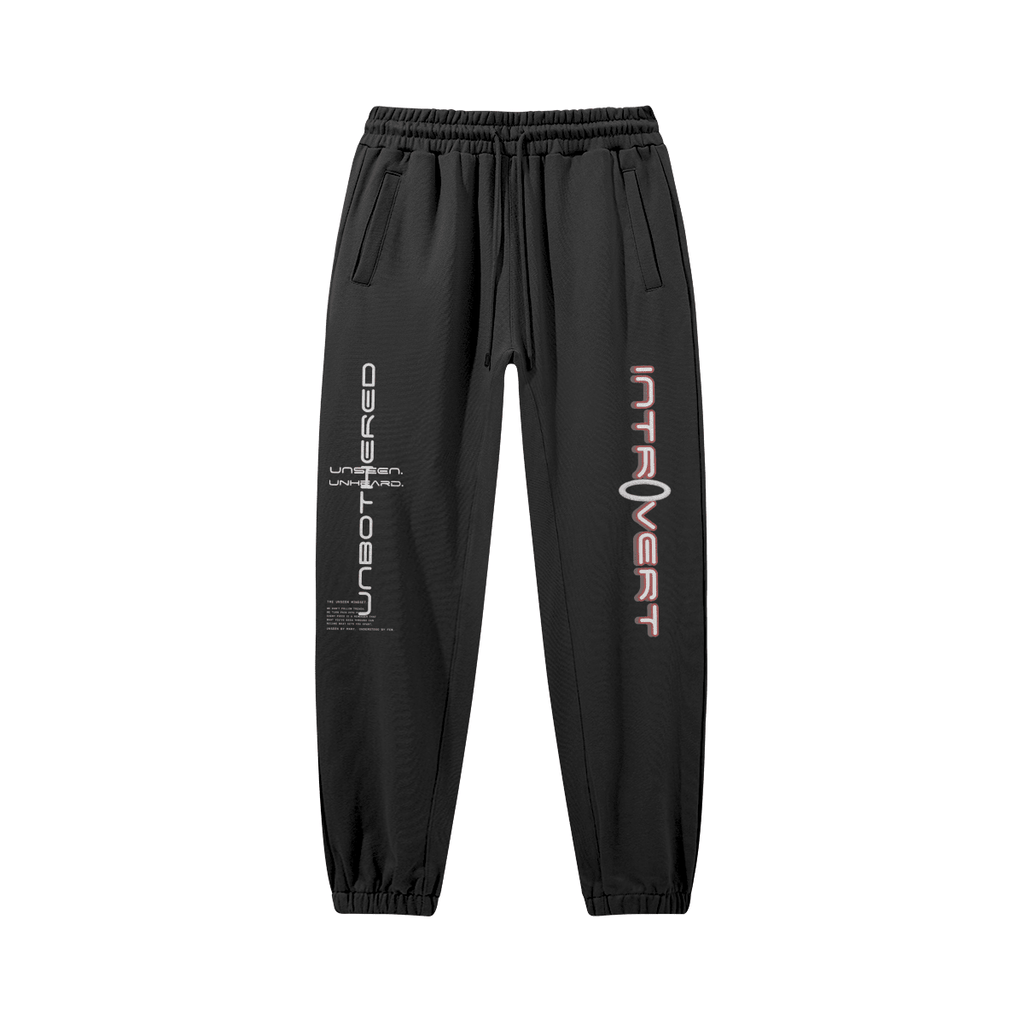 INTROVERT BAGGY SWEATS. - UNSEEN. UNHEARD.