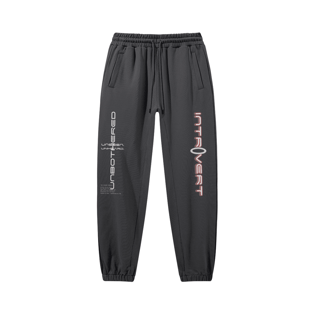 INTROVERT BAGGY SWEATS. - UNSEEN. UNHEARD.
