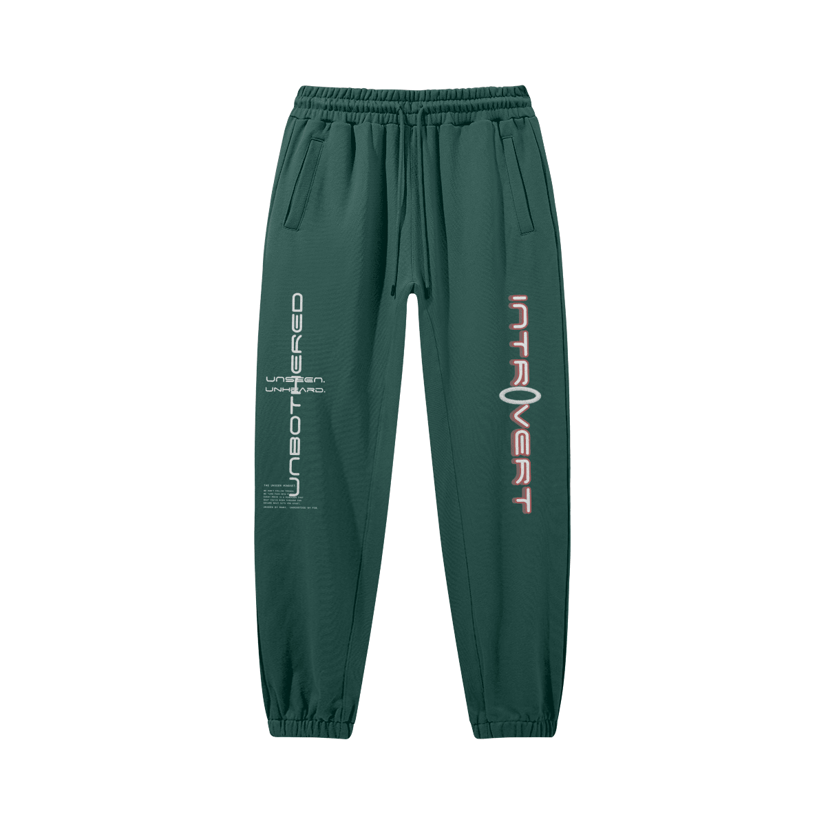 INTROVERT BAGGY SWEATS. - UNSEEN. UNHEARD.