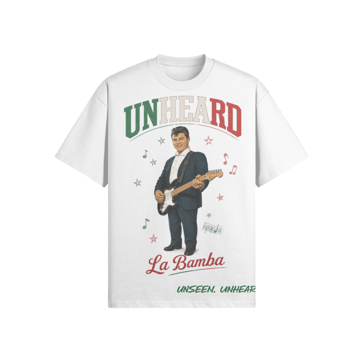 LA BAMBA OVERSIZED. - UNSEEN. UNHEARD.