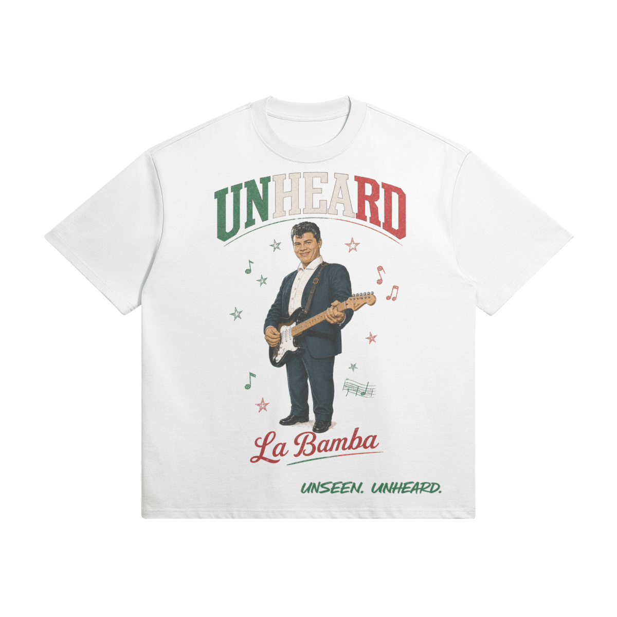 LA BAMBA OVERSIZED. - UNSEEN. UNHEARD.