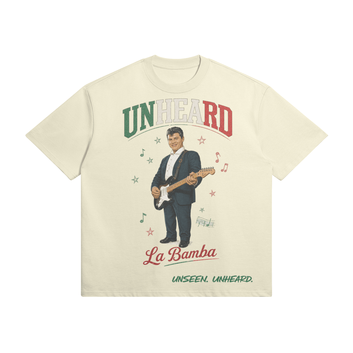 LA BAMBA OVERSIZED. - UNSEEN. UNHEARD.