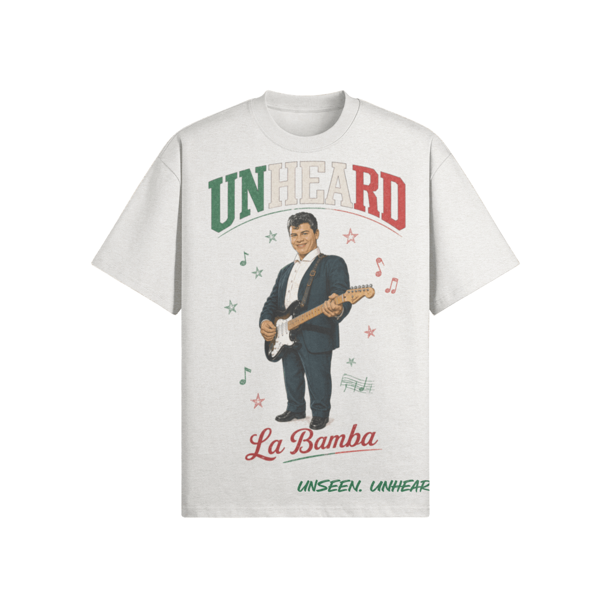 LA BAMBA OVERSIZED. - UNSEEN. UNHEARD.