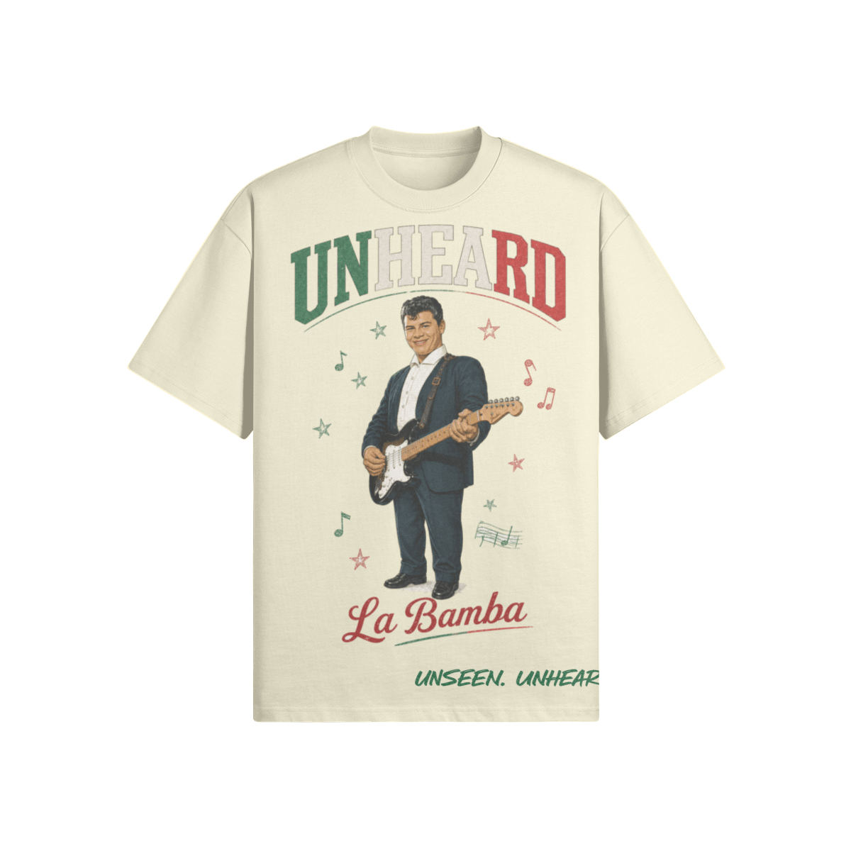 LA BAMBA OVERSIZED. - UNSEEN. UNHEARD.