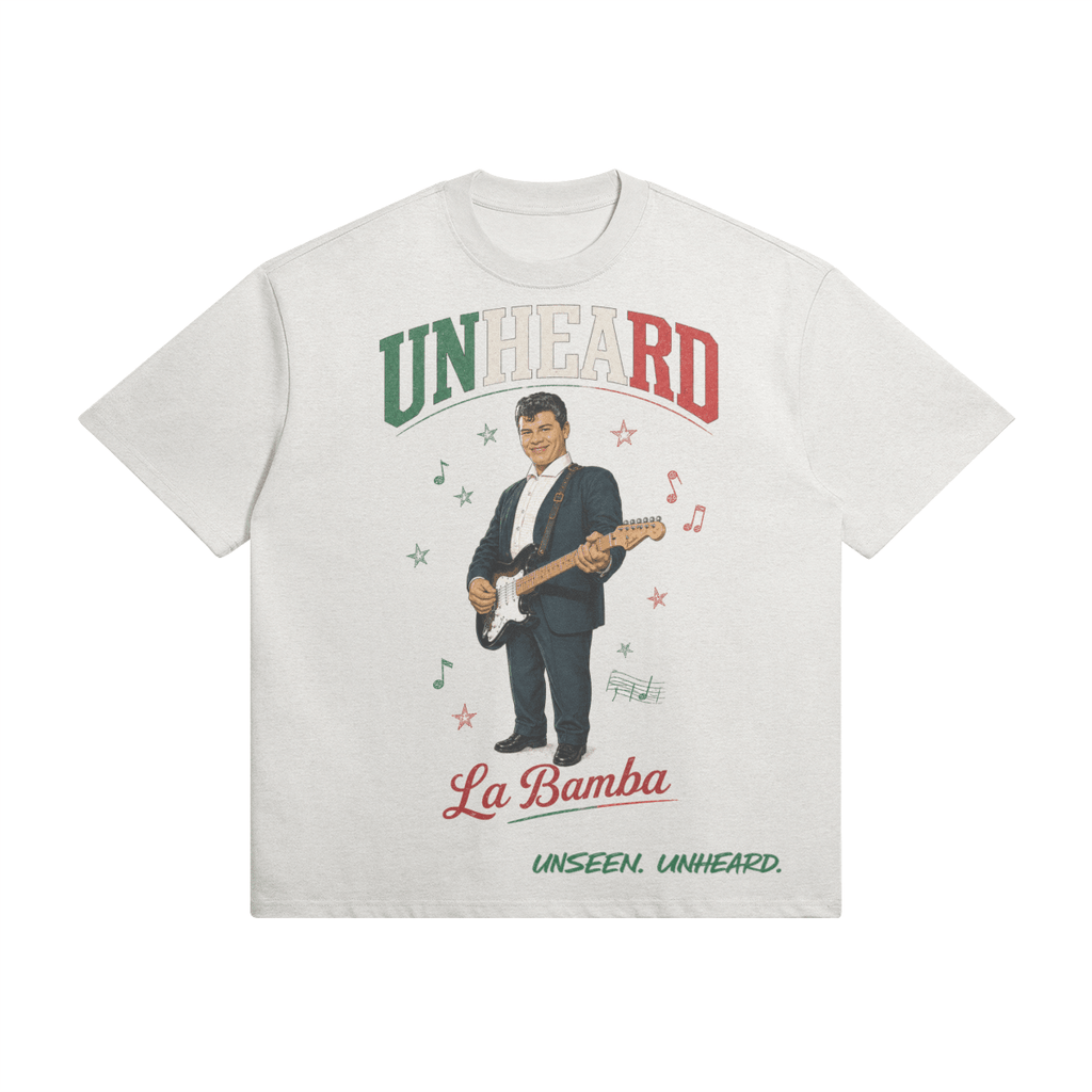 LA BAMBA OVERSIZED. - UNSEEN. UNHEARD.