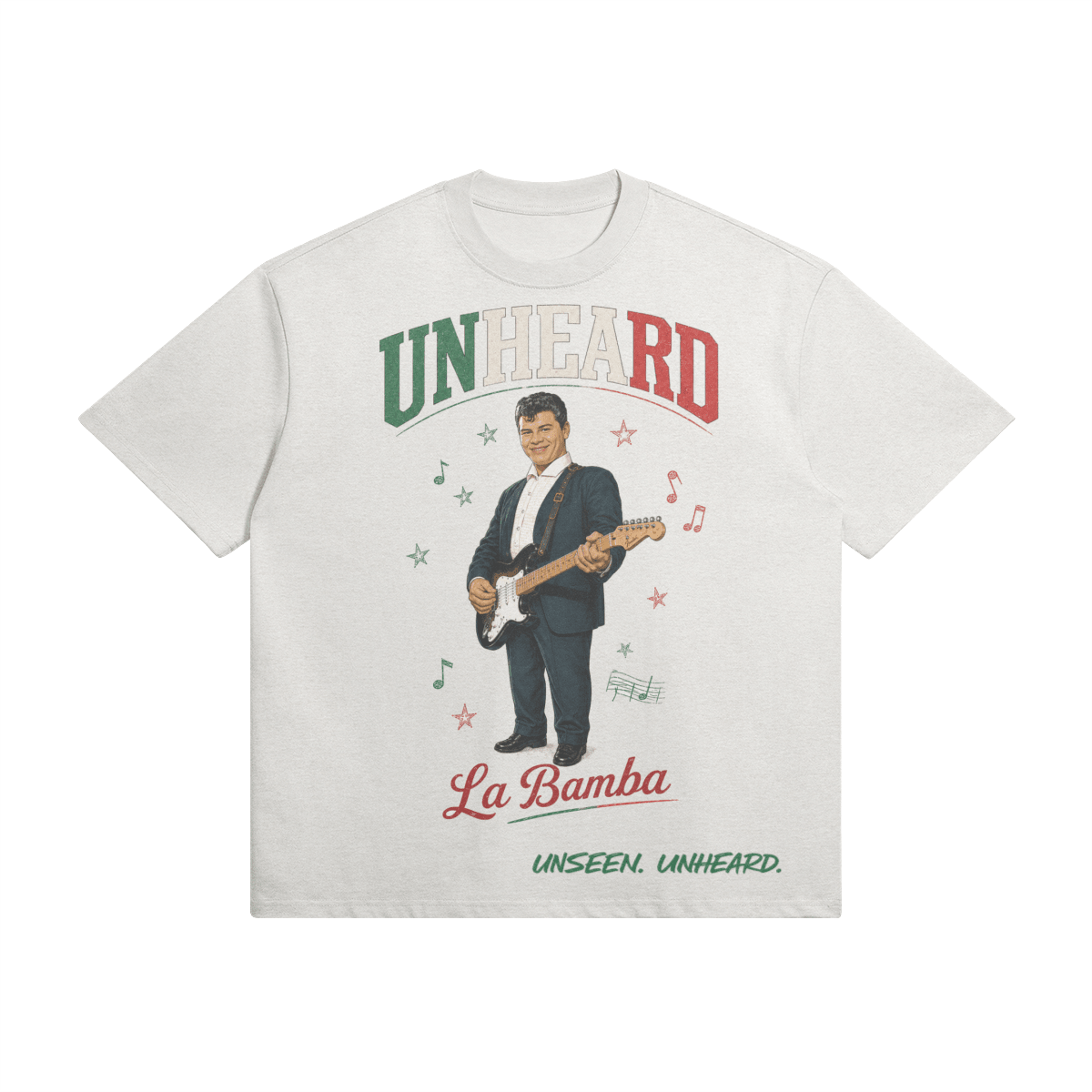 LA BAMBA OVERSIZED. - UNSEEN. UNHEARD.
