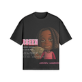 LIBBY BOXY TEE - UNSEEN. UNHEARD.