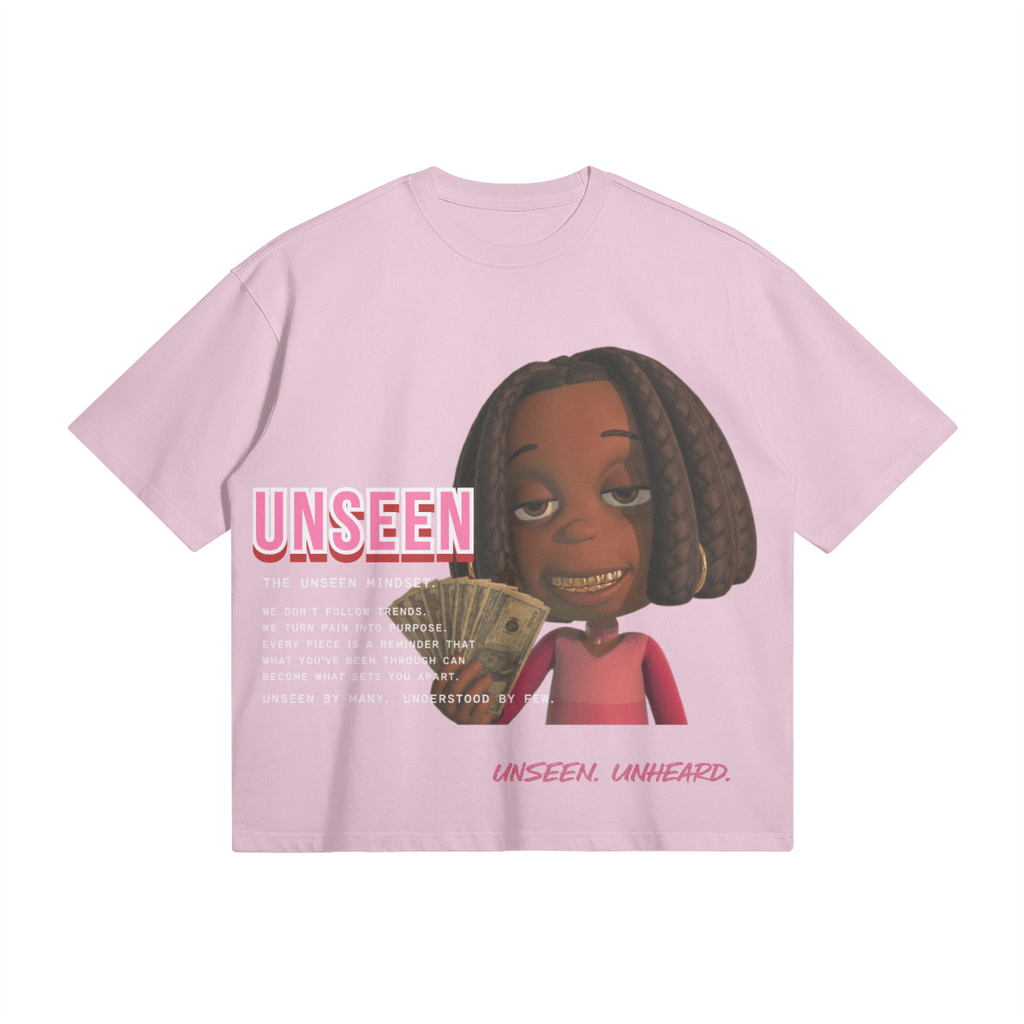 LIBBY BOXY TEE - UNSEEN. UNHEARD.