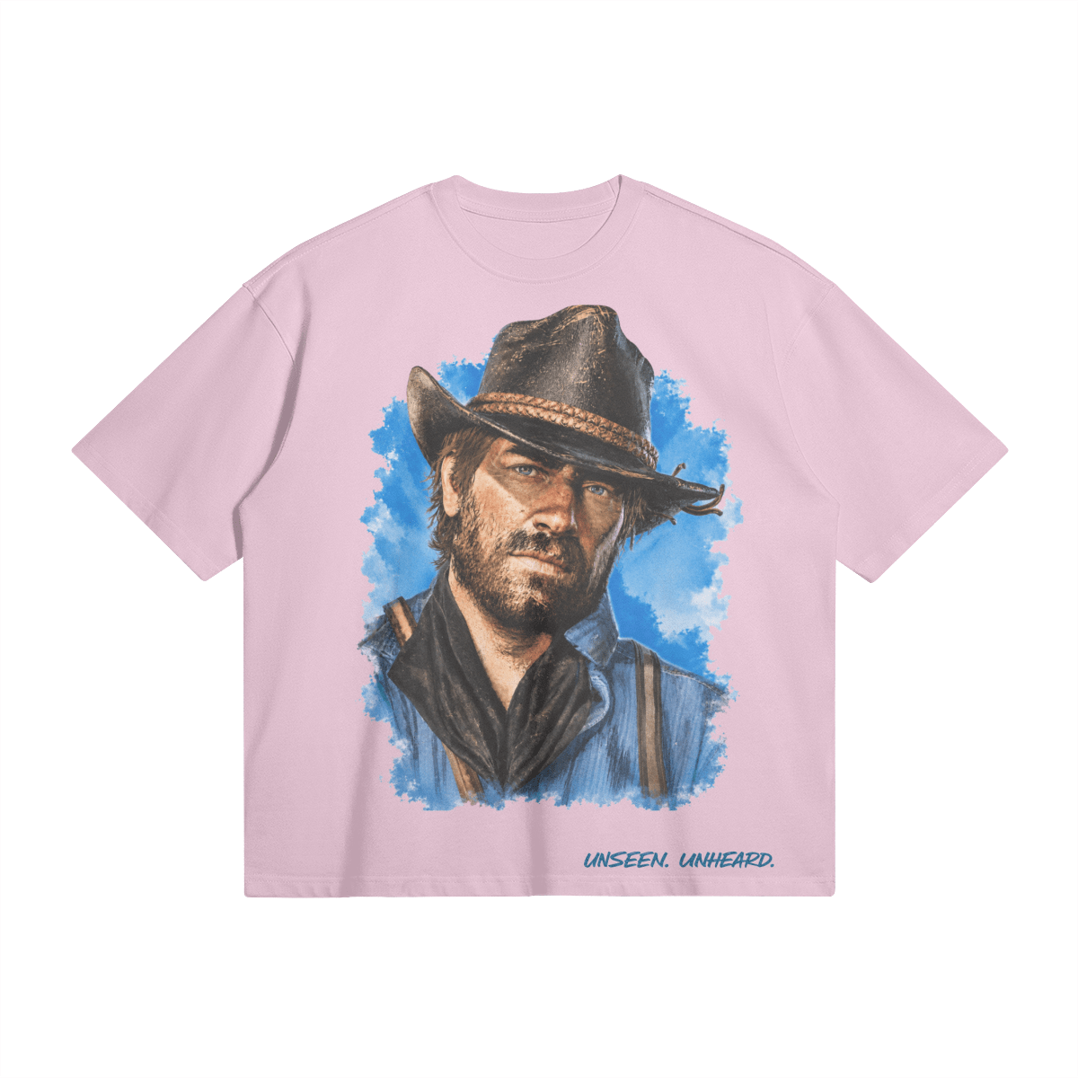 MR MORGAN BOXY TEE - UNSEEN. UNHEARD.