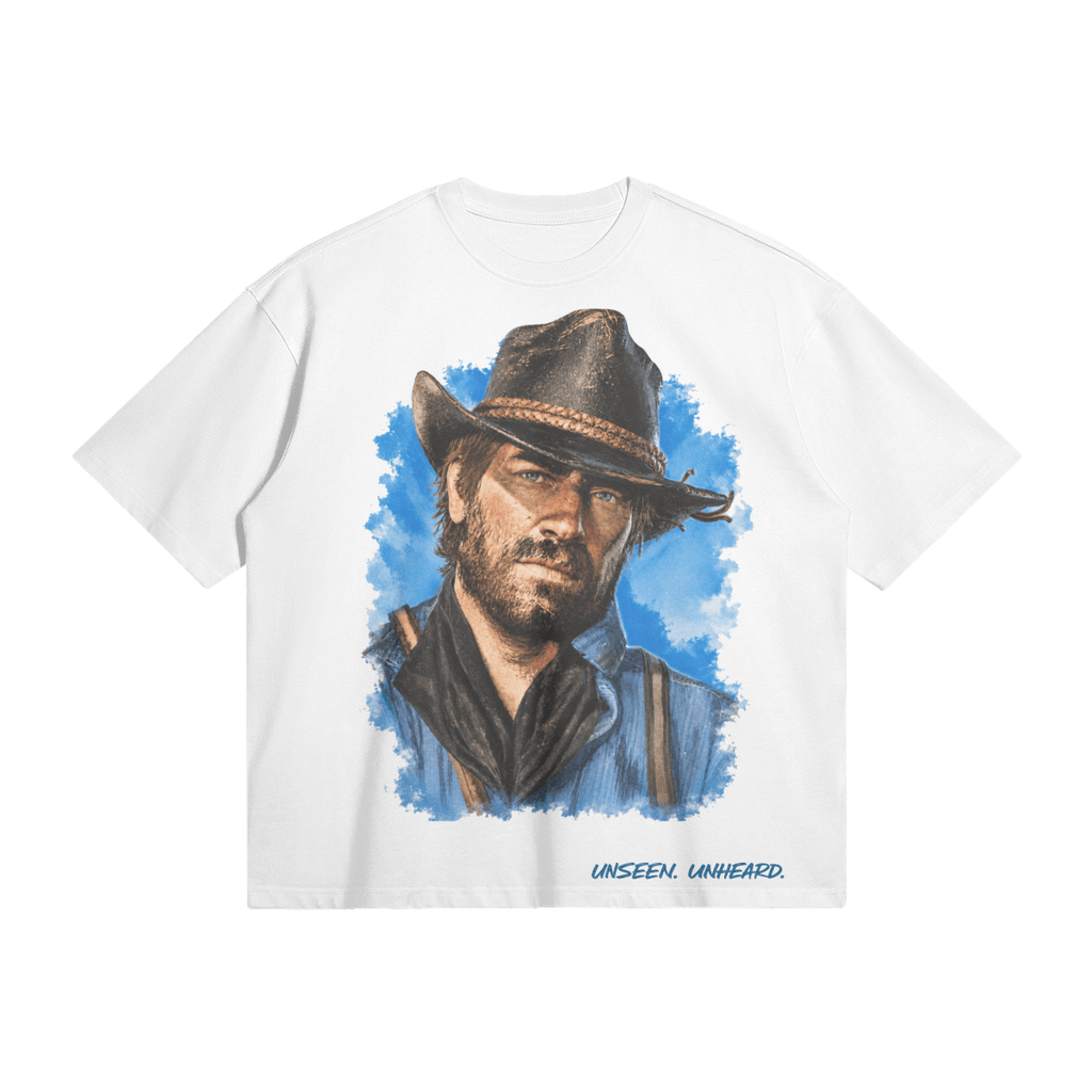 MR MORGAN BOXY TEE - UNSEEN. UNHEARD.