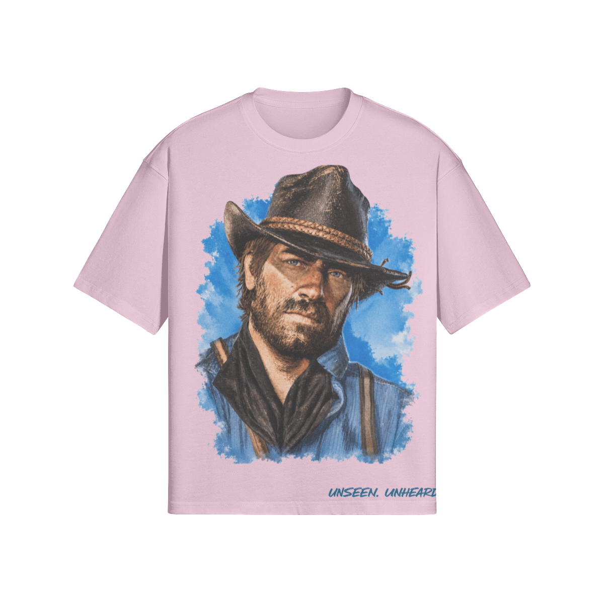 MR MORGAN BOXY TEE - UNSEEN. UNHEARD.