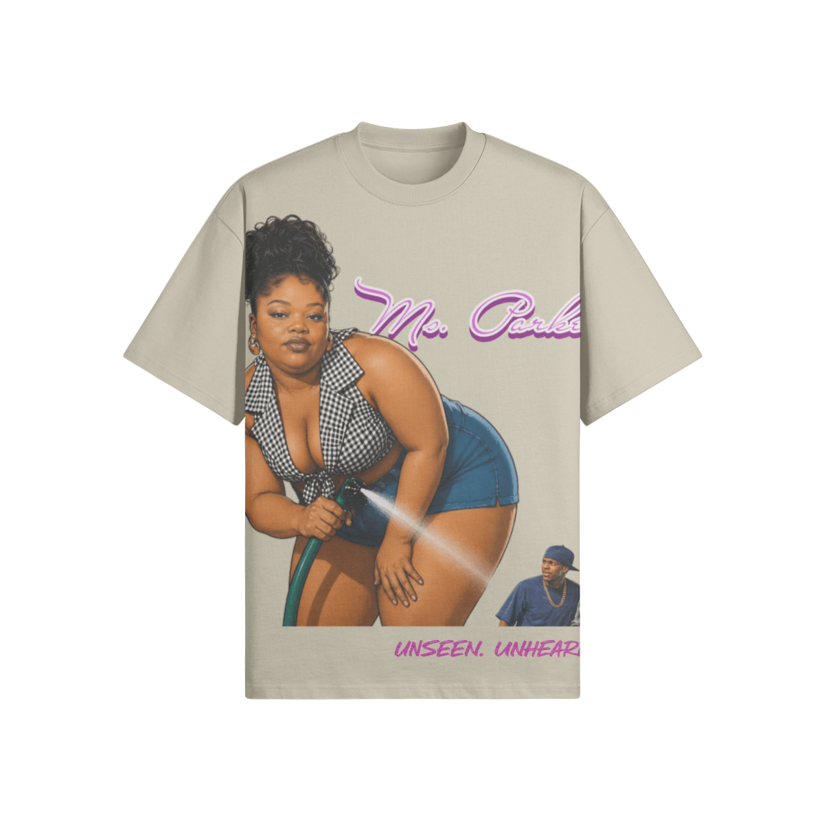 MS PARKER OVERSIZED. - UNSEEN. UNHEARD.