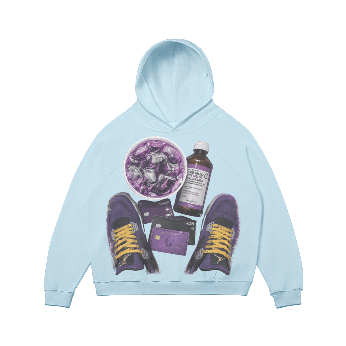 SIP DAT HOODIE. - UNSEEN. UNHEARD.
