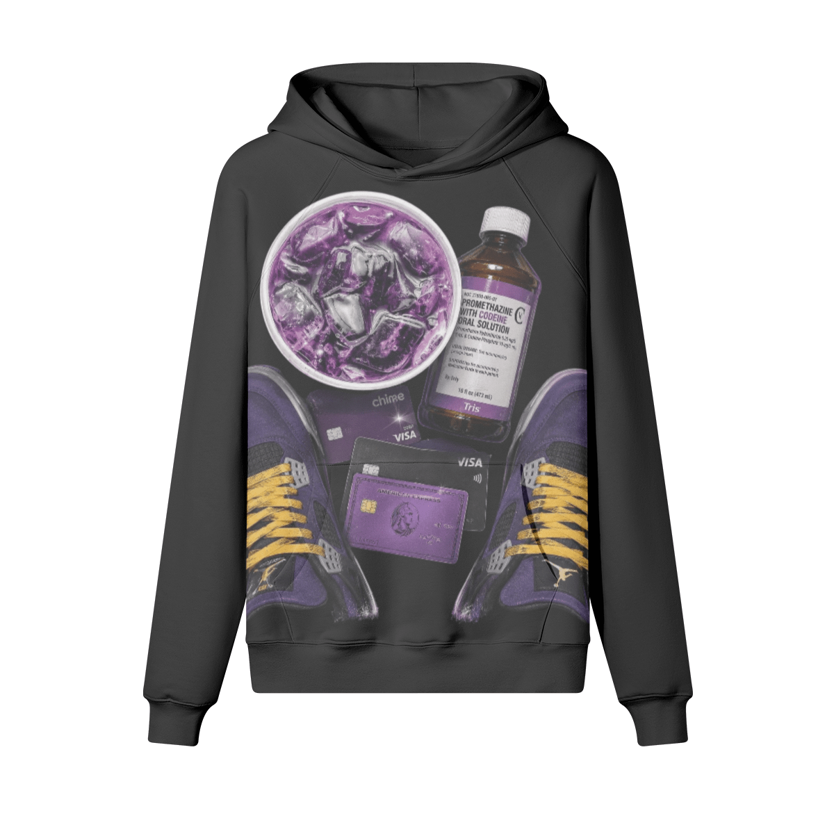 SIP DAT HOODIE. - UNSEEN. UNHEARD.