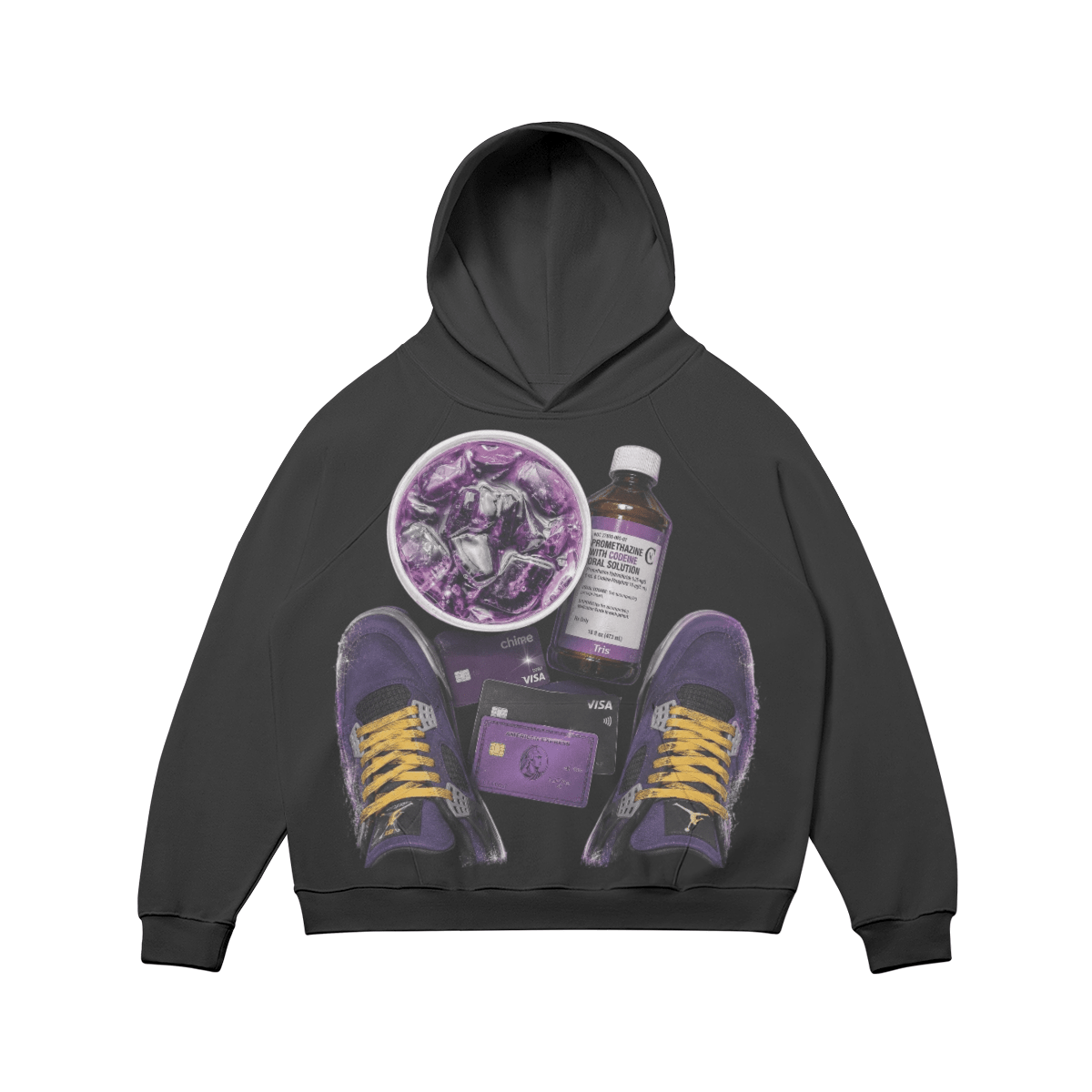 SIP DAT HOODIE. - UNSEEN. UNHEARD.
