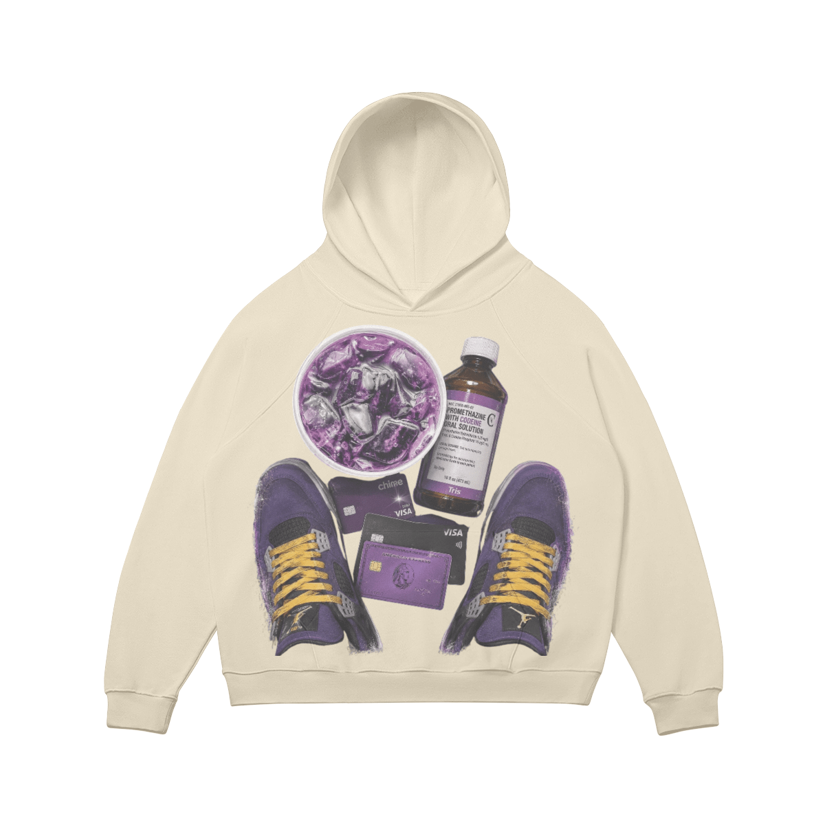 SIP DAT HOODIE. - UNSEEN. UNHEARD.