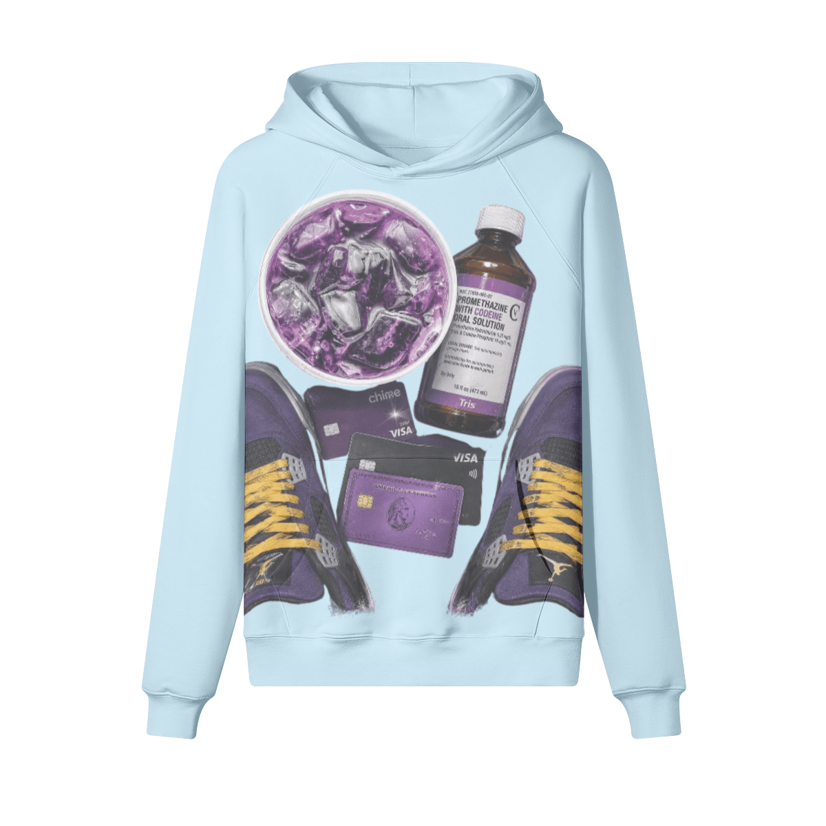 SIP DAT HOODIE. - UNSEEN. UNHEARD.