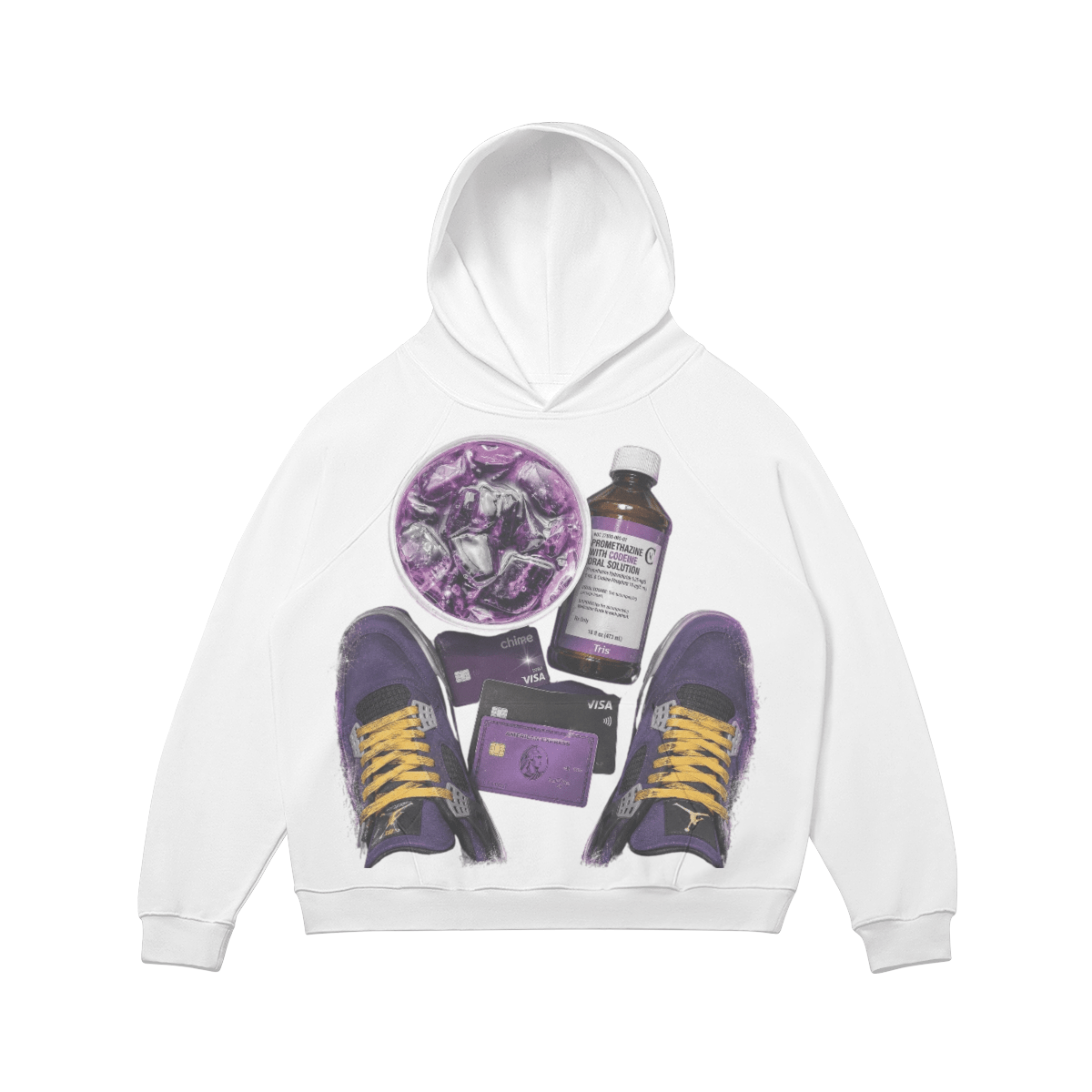 SIP DAT HOODIE. - UNSEEN. UNHEARD.