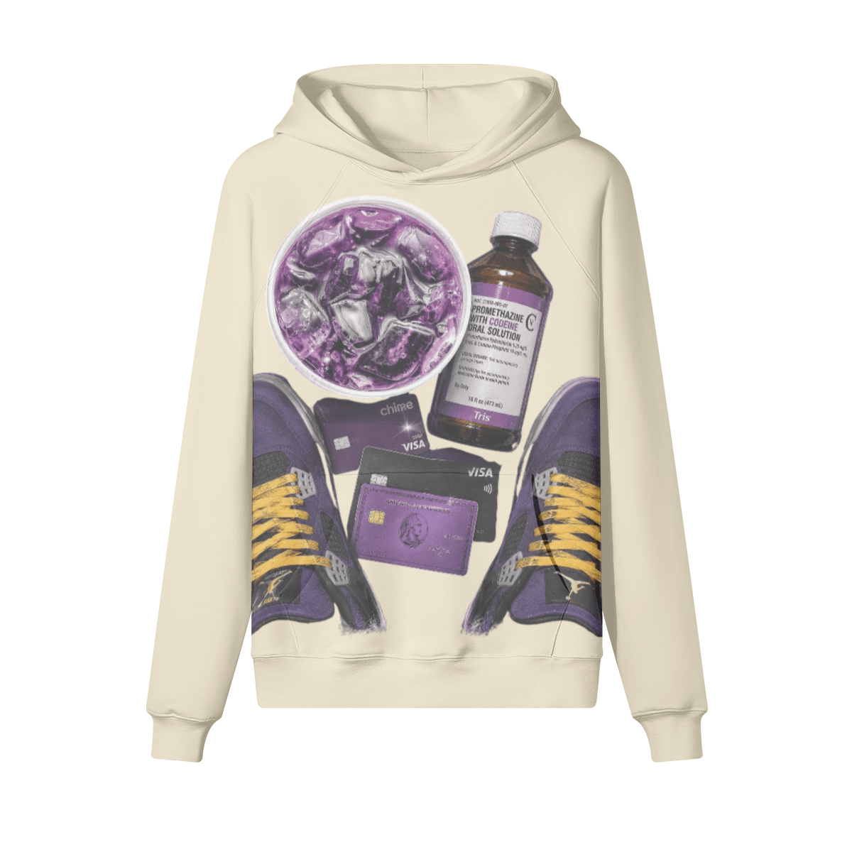 SIP DAT HOODIE. - UNSEEN. UNHEARD.
