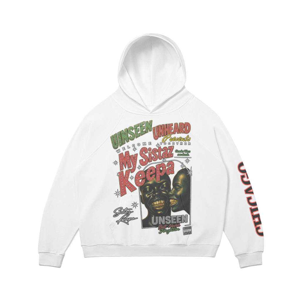 SISTAZ KEEPA FLEECE HOODIE - UNSEEN. UNHEARD.