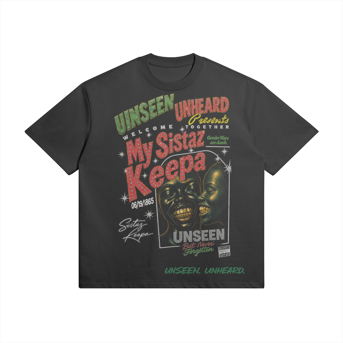 SISTAZ KEEPA OVERSIZED. - UNSEEN. UNHEARD.