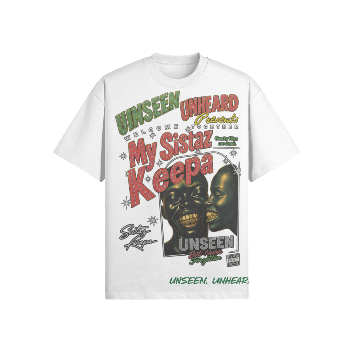 SISTAZ KEEPA OVERSIZED. - UNSEEN. UNHEARD.