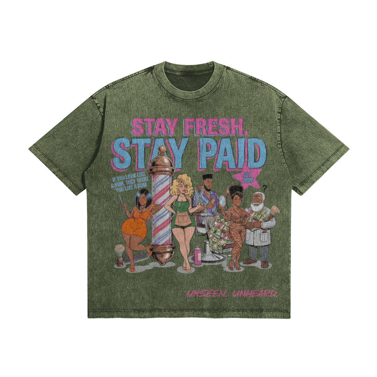STAY FRESH SNOW WASH. - UNSEEN. UNHEARD.
