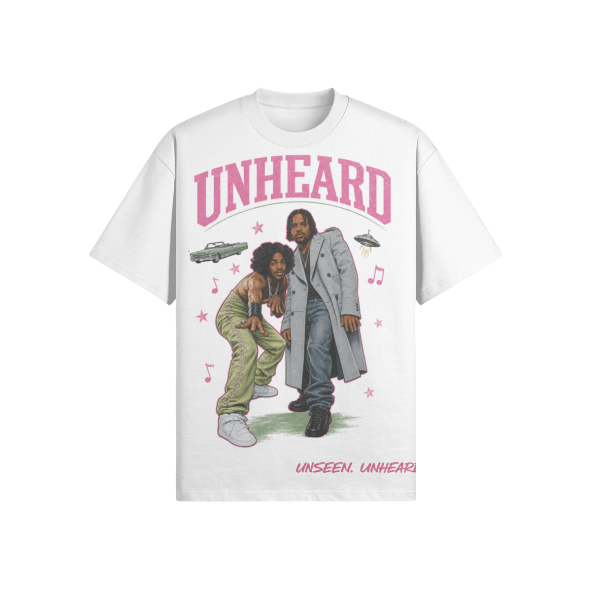 UNHEARD X KAST OVERSIZED. - UNSEEN. UNHEARD.