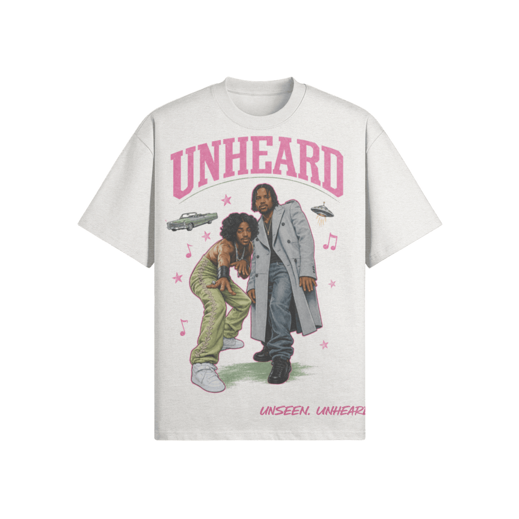 UNHEARD X KAST OVERSIZED. - UNSEEN. UNHEARD.
