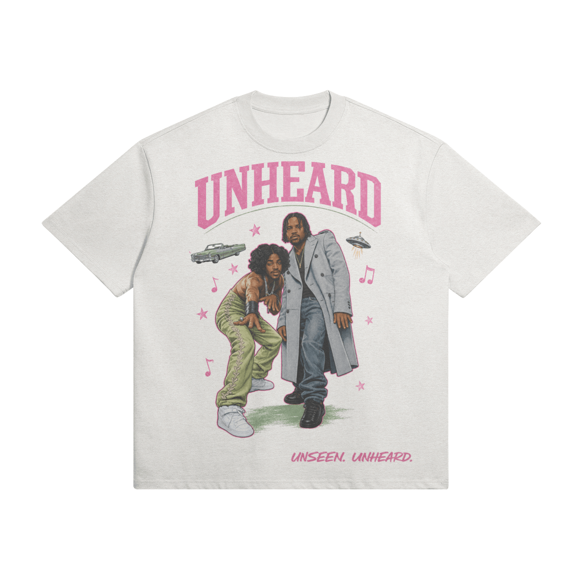 UNHEARD X KAST OVERSIZED. - UNSEEN. UNHEARD.