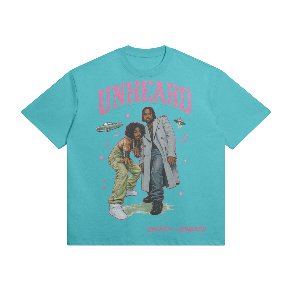 UNHEARD X KAST OVERSIZED. - UNSEEN. UNHEARD.