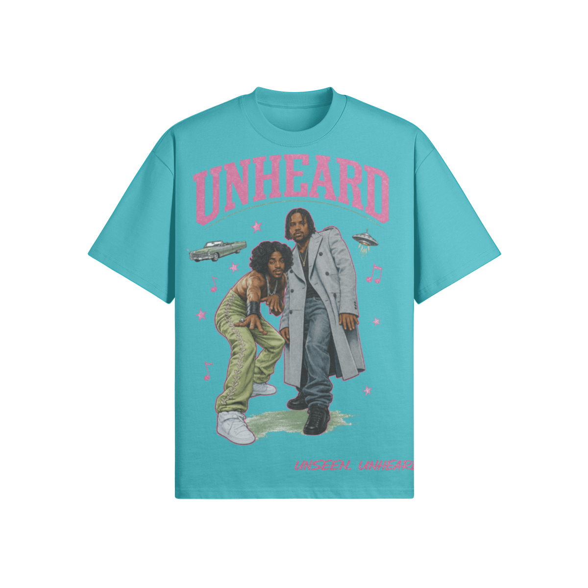 UNHEARD X KAST OVERSIZED. - UNSEEN. UNHEARD.