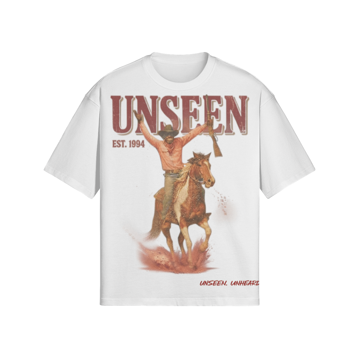 UNSEEN WEST VICTORY BOXY - UNSEEN. UNHEARD.
