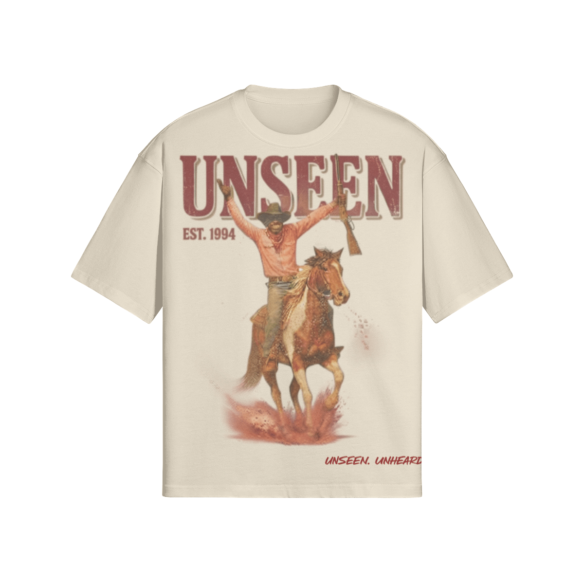 UNSEEN WEST VICTORY BOXY - UNSEEN. UNHEARD.