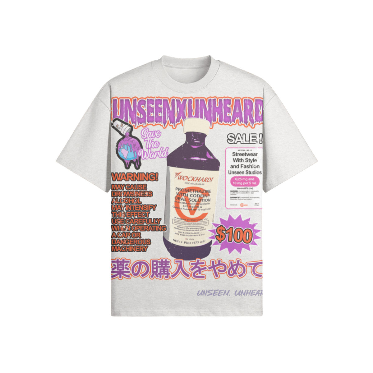 UU WOCKHARDT OVERSIZED - UNSEEN. UNHEARD.
