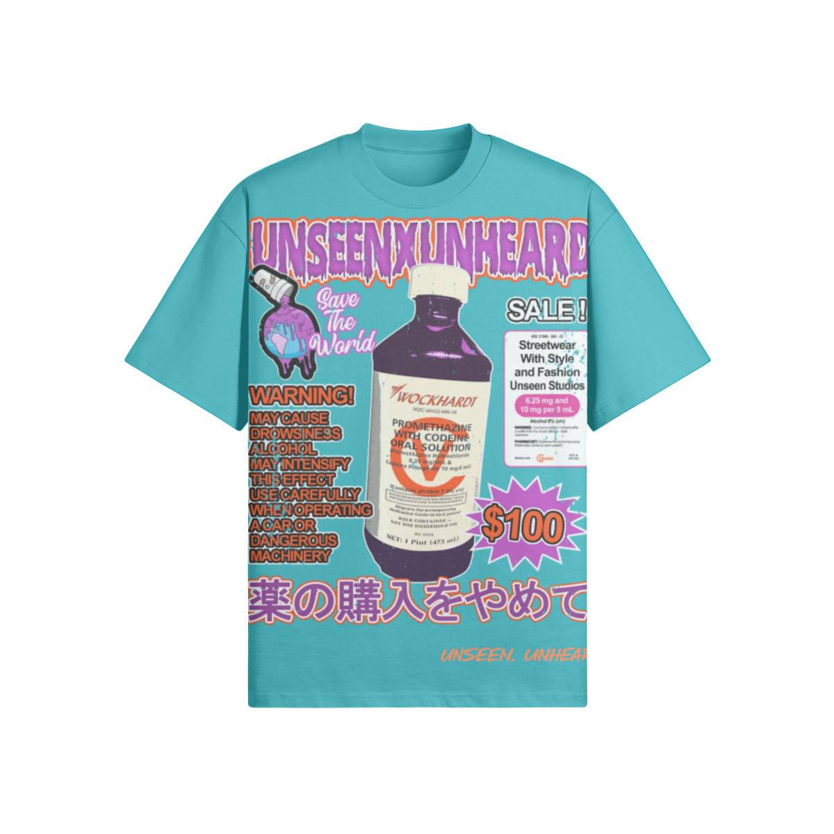 UU WOCKHARDT OVERSIZED - UNSEEN. UNHEARD.