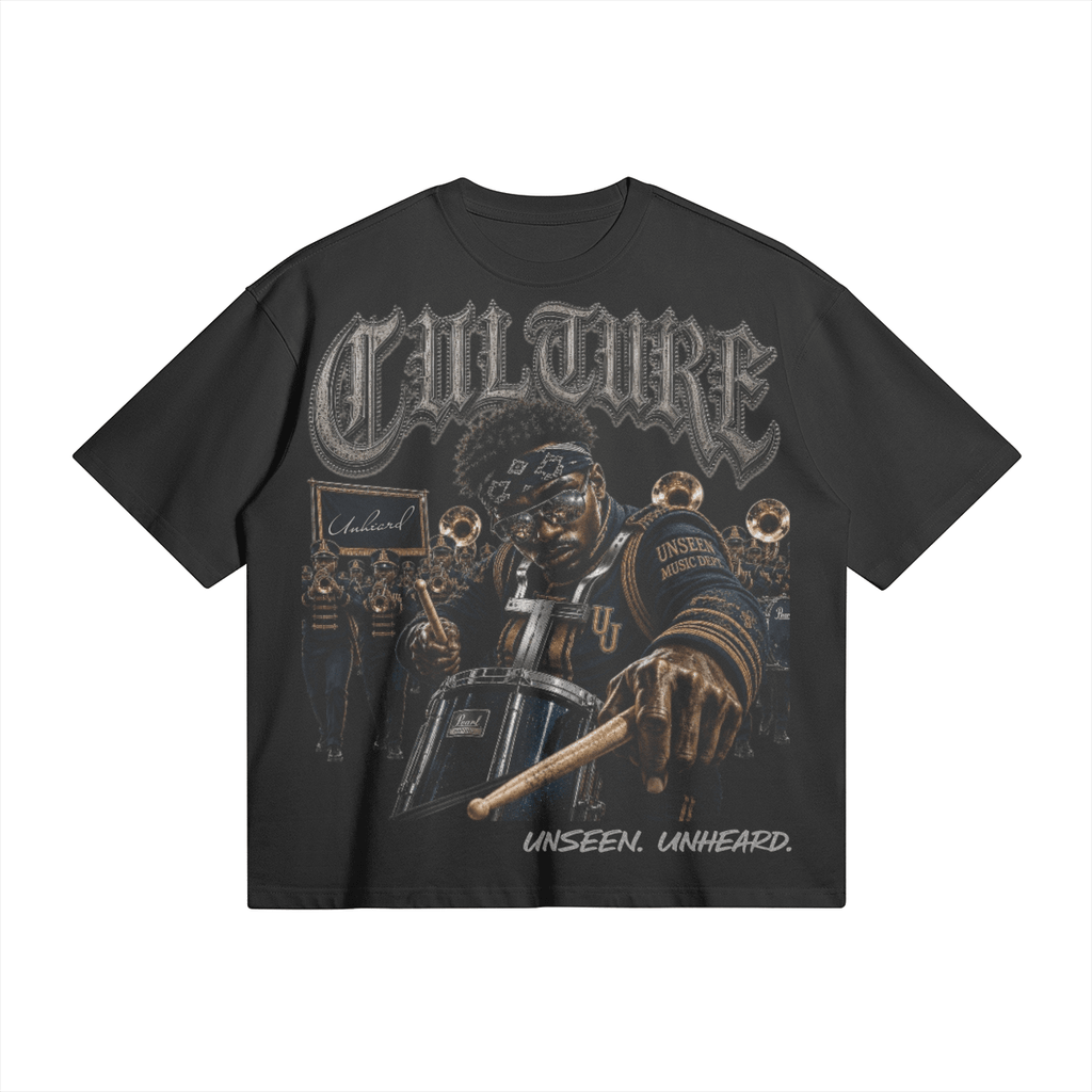 UU X CULTURE DRUMLINE - UNSEEN. UNHEARD.