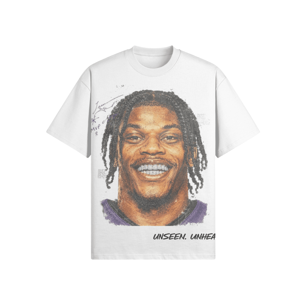 UU X MVP OVERSIZED TEE - UNSEEN. UNHEARD.