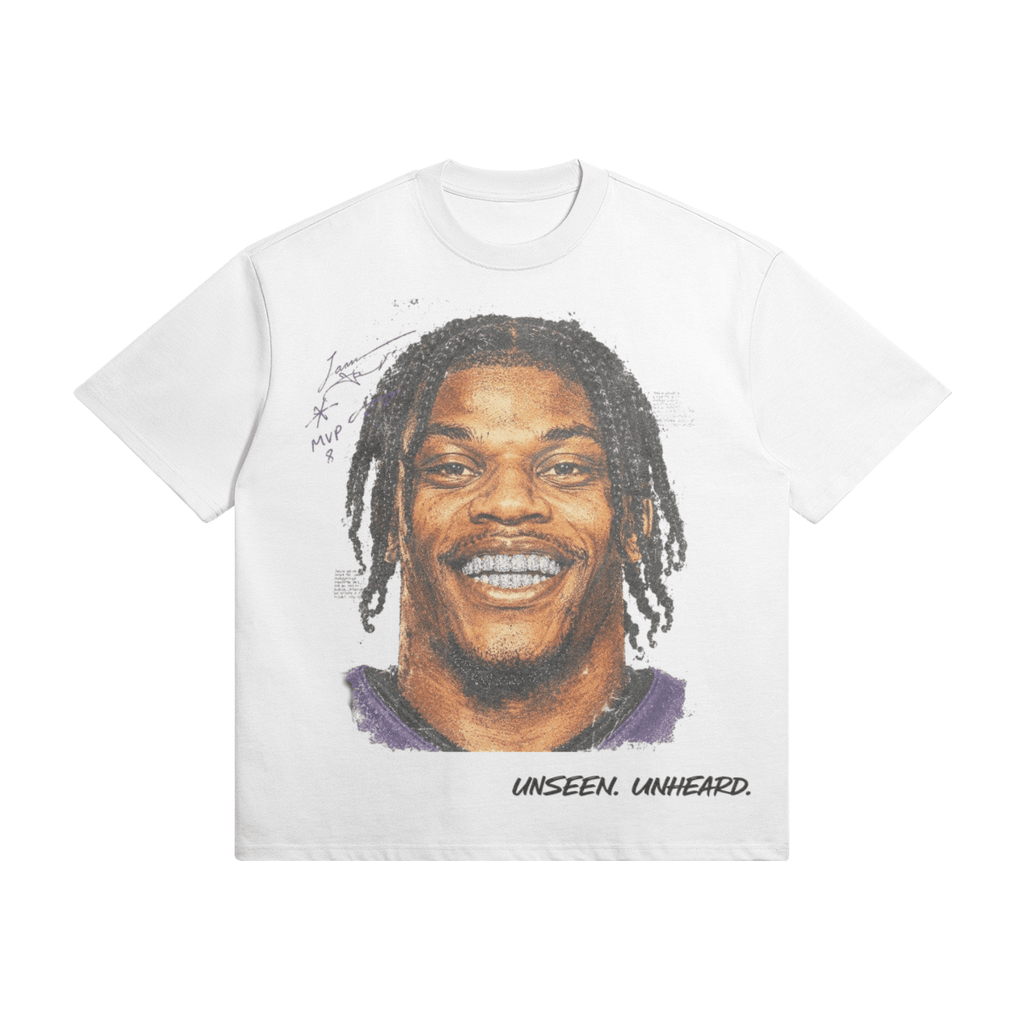 UU X MVP OVERSIZED TEE - UNSEEN. UNHEARD.
